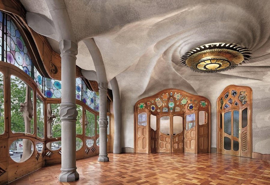 Works of Antoni Gaudí, Barcelona, Catalonia, Spain